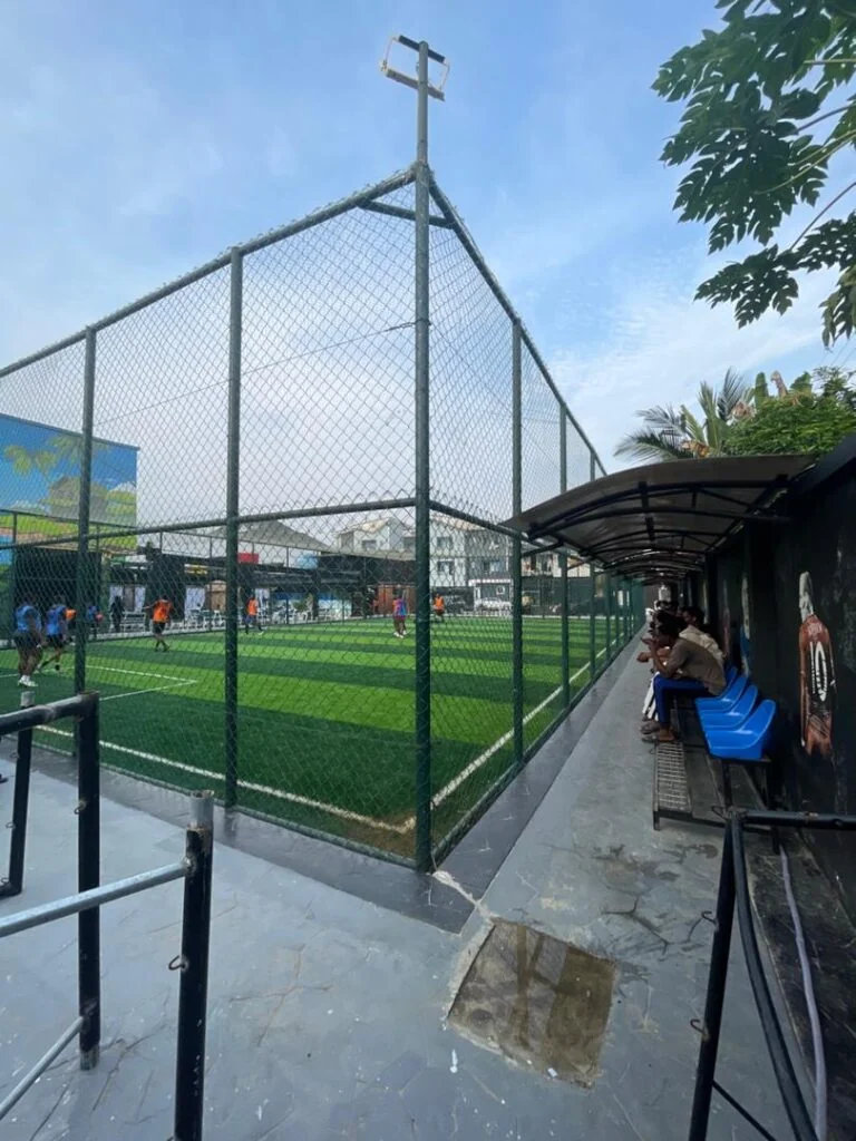 Mini football pitch at Amora Resort